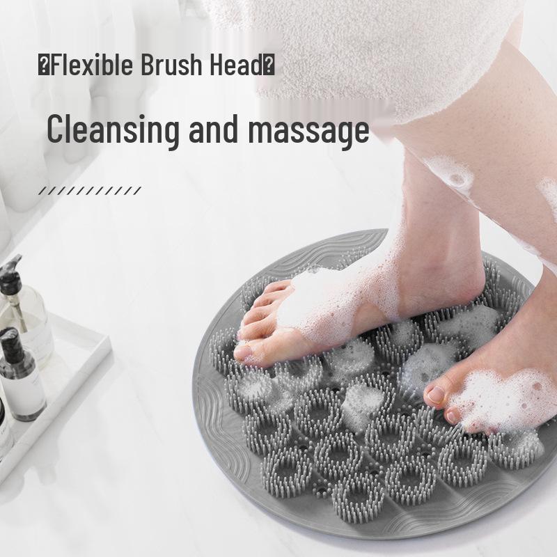 Круглый Нескользящий Водонепроницаемый Коврик для Ванной для Душа, Туалета и Прихожей