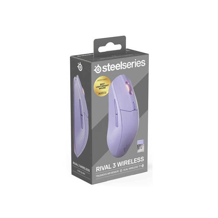 Souris Steelseries Rival 3 WL Gen 2 - Lavender