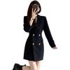 Korean-Style Women's Suit Jacket: 2025 Autumn/Winter Casual Elegant Design