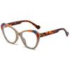 Cat-eye large-frame sunglasses, new fashionable and unique women's European and American sunglasses, high-end runway sunglasses