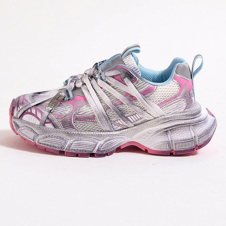 Кожаная версия~ кроссовки на толстой подошве с эффектом увеличения роста, в стиле «папины кроссовки-пауки», новинка 2025 года, универсальные, модные, повседневные спортивные туфли