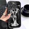 Чехол для iPhone 14/15/16/17 Pro Max 'Девочка с крыльями' Черная канавка