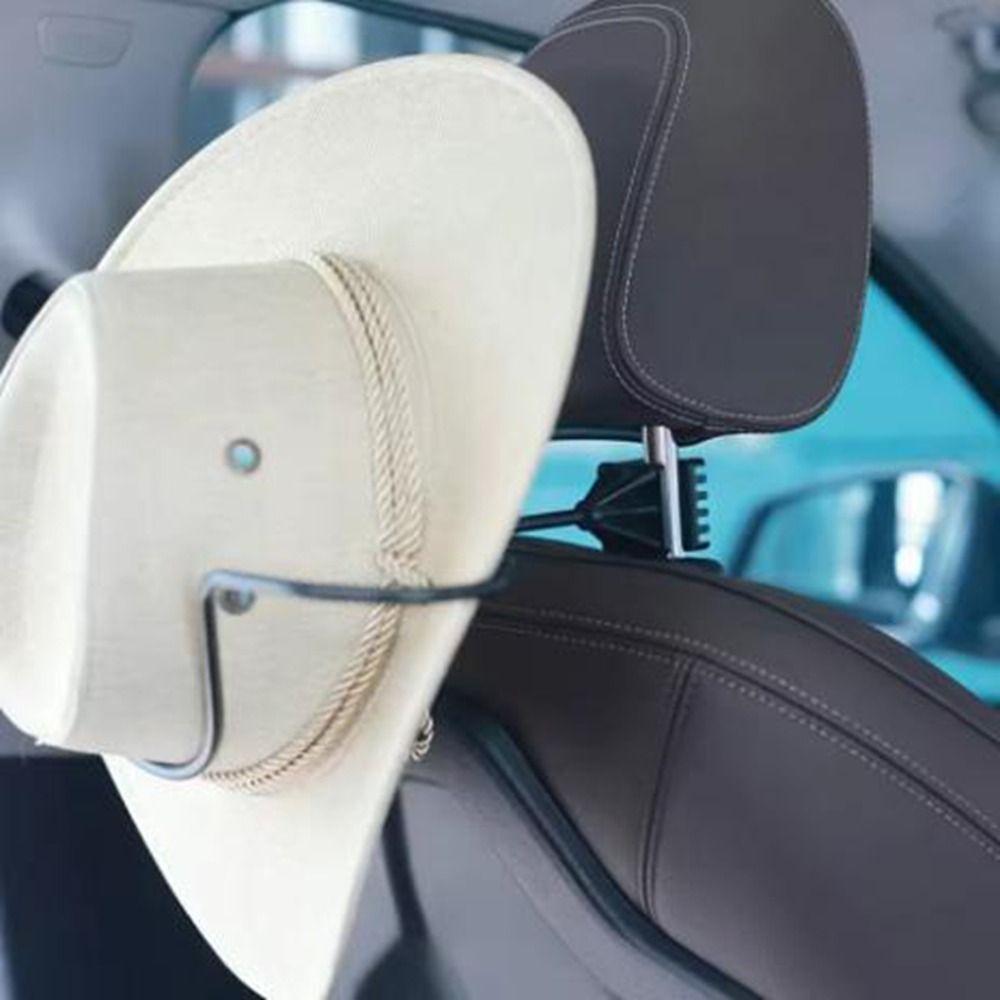 Black Cowboy Hat Car Holder Rack Heavy Duty Car Hat Rack Practical Hard Hat Holder for Car