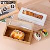 20pcs Macarons Boxes Rectangle Paper Gift Package Box Flip-Top Gift Boxes for 6-8 Macarons Dessert Boxes for Cookies Candy Home Baking Restaurants