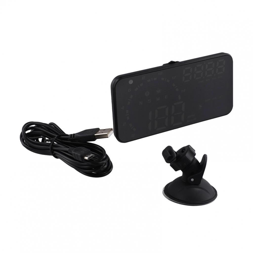 Портативный и компактный GPS-дисплей для автомобиля, спидометр, сигнализация превышения скорости