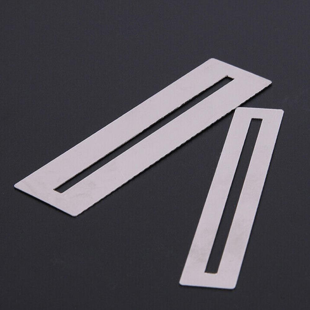 Файл из нержавеющей стали для полировки ладов гитары, линейка для выравнивания ладов гитары