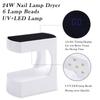 Usb Mini Nail Light Small Q8 Nail Light Therapy Machine 6Led Baking Light Nail Set Uv Uv