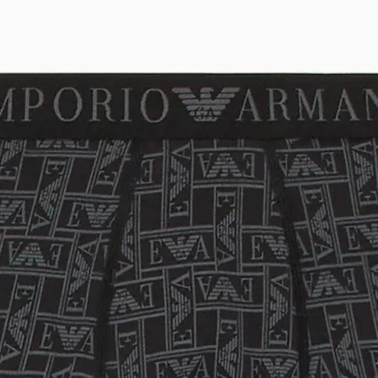 Emporio Armani Боксеры с принтом логотипа Мужское нижнее белье Черный 111389-3F506-129221
