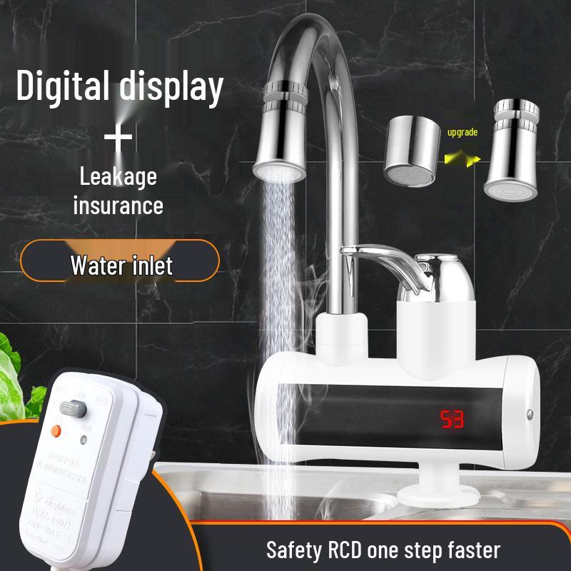 Мгновенный нагрев, электрический душевой смеситель двойного назначения с нижним и боковым подводом