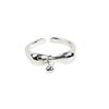 LAYERMOOD 24 Melting Charm Ring-silver925