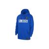 Jordan Paris Saint-Germain Letter Print Pullover Hoodie Men Hoodies Dark-Blue BQ8350-480