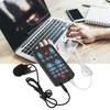 Мини-карточка звуковых эффектов и голосовой changer, 8 эффектов, поддержка нескольких языков, улучшение голоса, портативная звуковая карта для мобильного телефона и компьютера