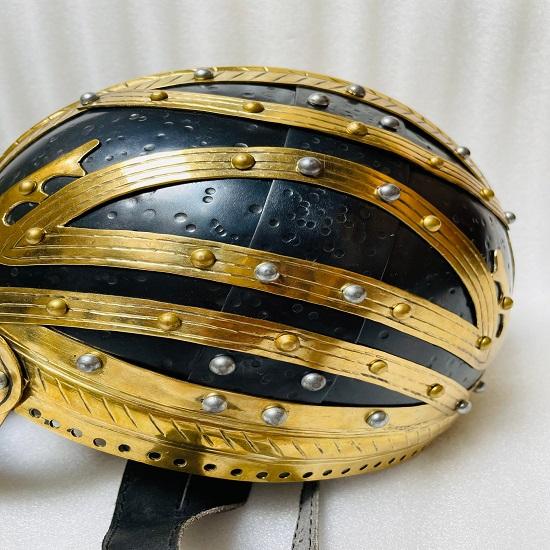Средневековый шлем викингов, боевой воин, стальная броня, шлем Sca Larp Vendel Helmet