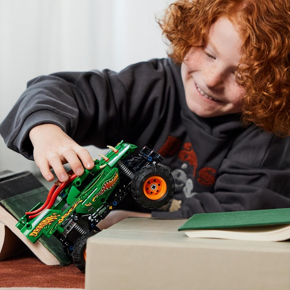Конструктор LEGO Technic Monster Jam Дракон для детей 7-9 лет Модель транспортного средства 42149