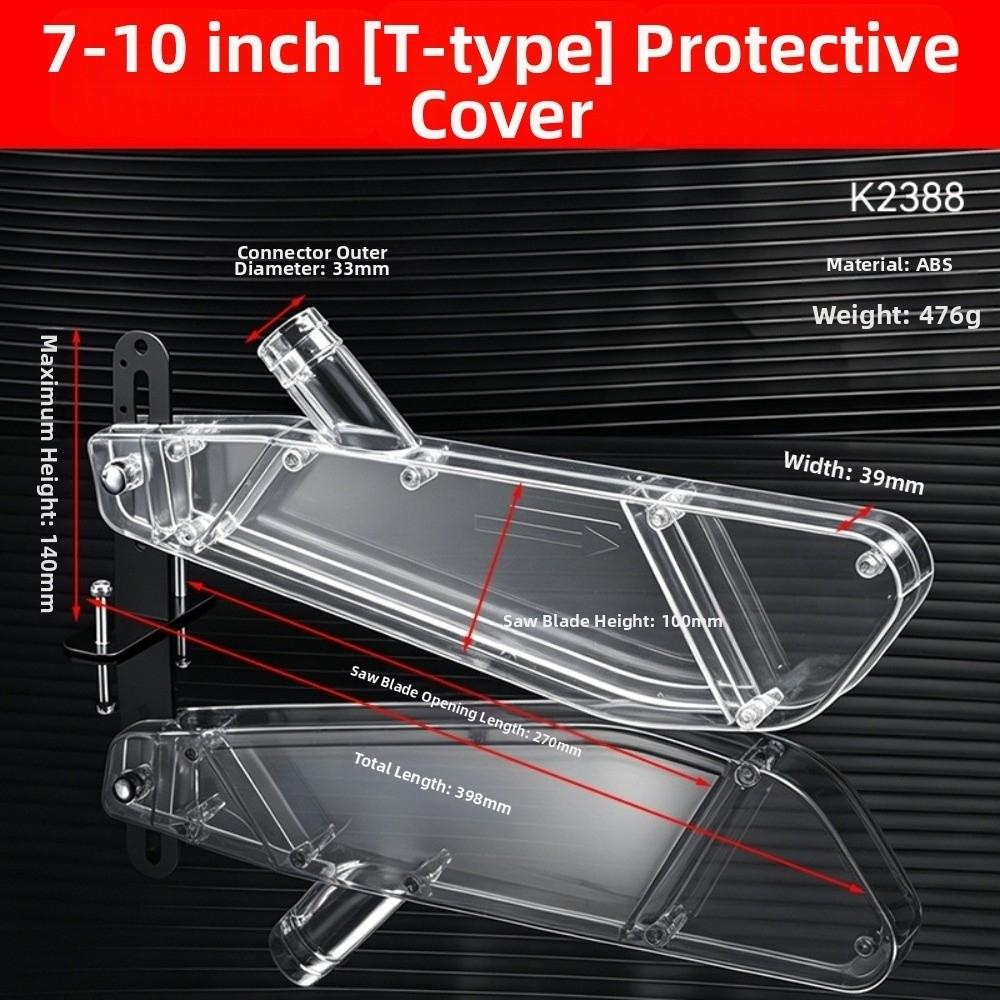 Transparent Saw Blade Guard Dust-proof Table Saw Guard New Dust Collection Cover Woodworking