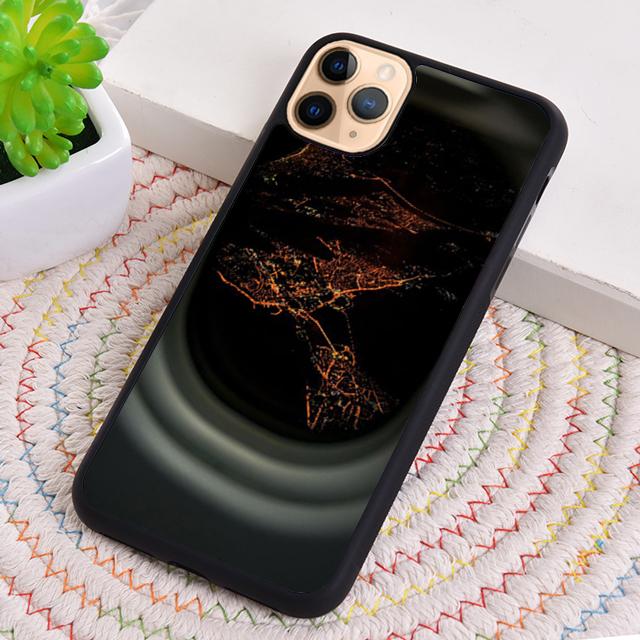 Airplane Night View Plane Phone Case For iPhone 17 Air 16 pro max 15 14 plus 12 13 Shell Cover coque