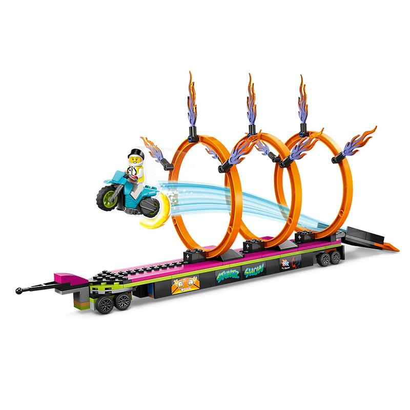 LEGO 60357 Трюковый грузовик и Огненное кольцо