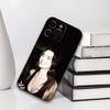Чехол для телефона K-Kendall J-Jenner для iPhone 17,16,15,14,13,12,11 Plus,Pro Max,XS, Мягкий черный чехол