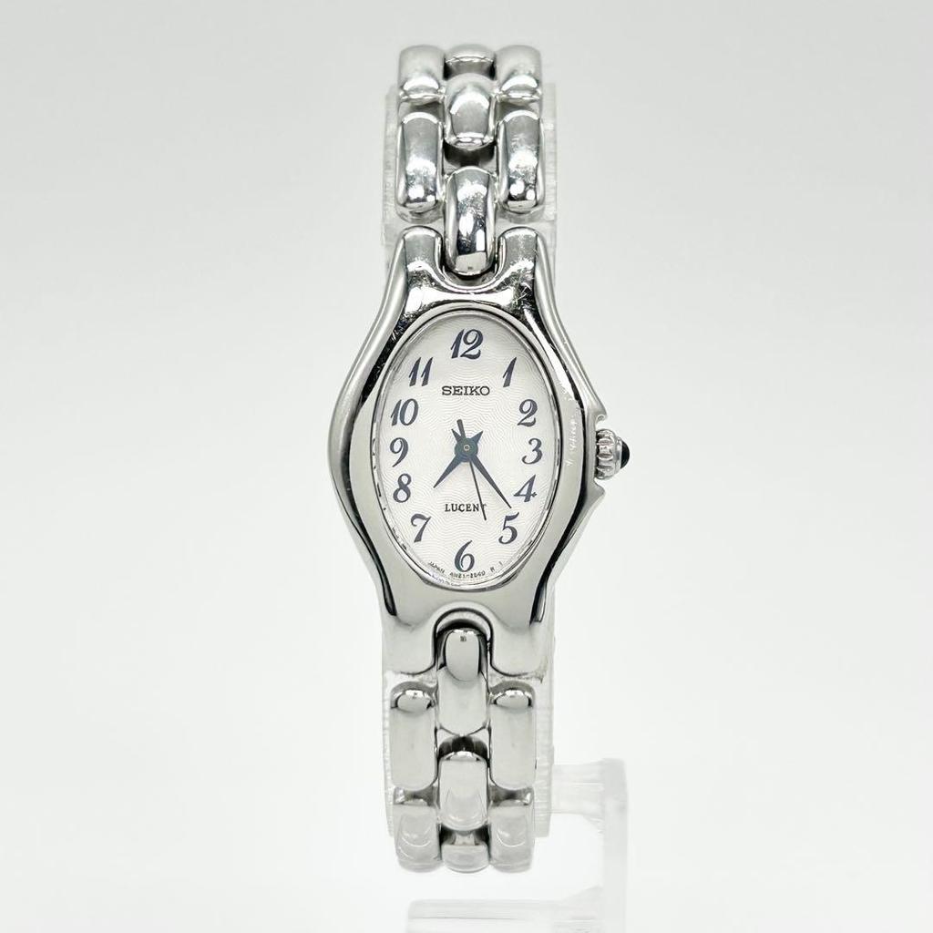 [USED] SEIKO LUCENT 4N21-5410 Quartz Wristwatch