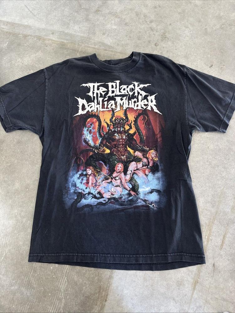 The Black Dahlia Murder Черная унисекс футболка из 100% хлопка UB227