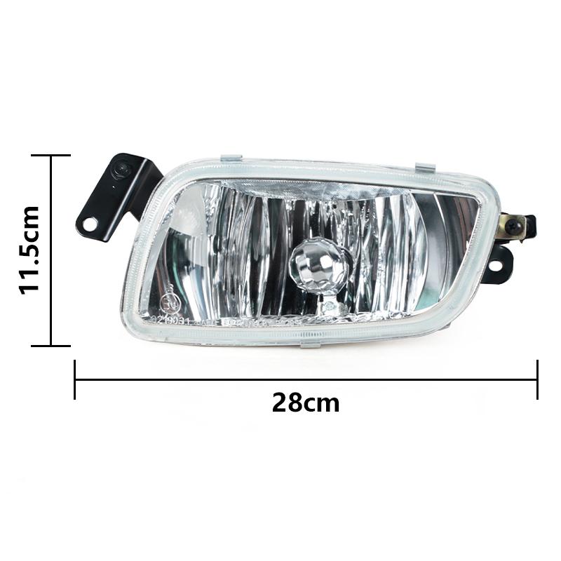 For Mitsubishi Pajero Montero V73 V75 V76 V77 V78 2000 2001 2002 2003 Front Bumper Fog Light Daytime Running Drive Lamp