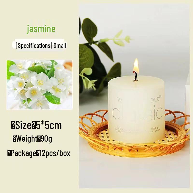 Красочные цилиндрические ароматические свечи - Бездымные для экстренных случаев, свадеб, дней рождения и украшения церкви или отеля