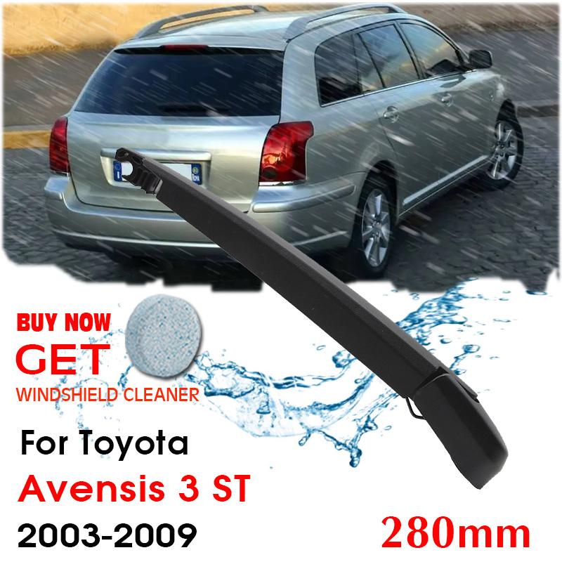 Автомобильные щетки стеклоочистителя заднего заднего стекла дворники для Toyota Avensis 3 ST хэтчбек 280 мм 2003-2009 автоаксессуары