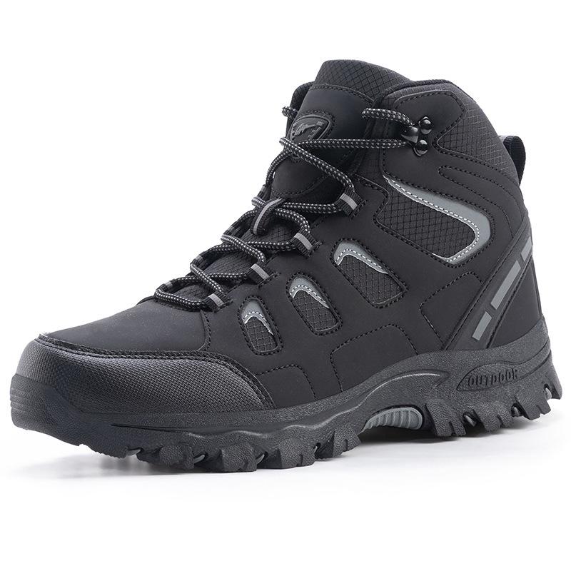 Travel Sports Hiking Shoes Women's High-top Men's High-top Men's Outdoor Hiking Shoes Autumn and Winter