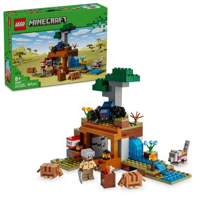 LEGO Minecraft Armadillo Savannah Exploration Toy Block8910Игра для начальной школы 21269