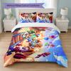 Brawl Stars Print 3Pcs Duvet Cover Set 1 Duvet Cover and 2 Pillowcases Soft Bed Linen For Household Bedroom