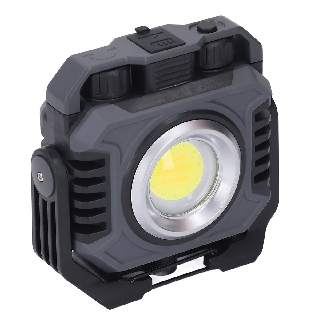 Светодиодный рабочий фонарь COB с плавной регулировкой яркости, магнитный перезаряжаемый портативный светодиодный инспекционный фонарь