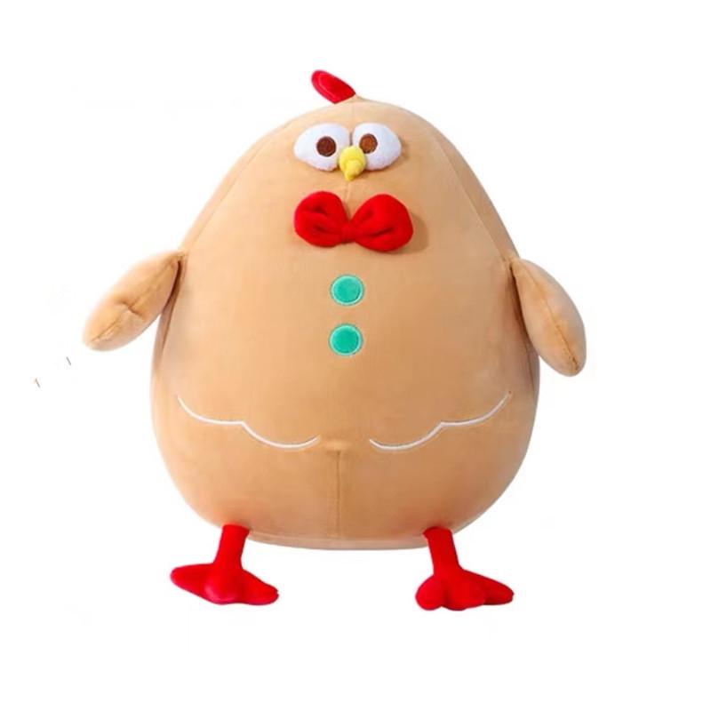 Рождественское праздничное украшение: Плюшевое дерево, Яблочный венок мира и Декоративная подушка в виде пряничного человечка.