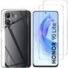 Чехол для Honor 90 LITE и 2 Закаленных стекла Защитная пленка для экрана Phonillico®