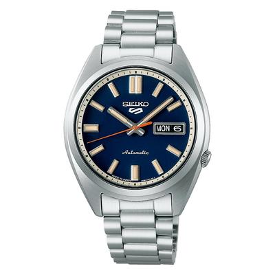 Автоматические часы SEIKO 5 SPORTS SNXS series Made in Japan SRPK87 Silver Navy Dial Overseas Model [Seiko] Мужские [Товар]
