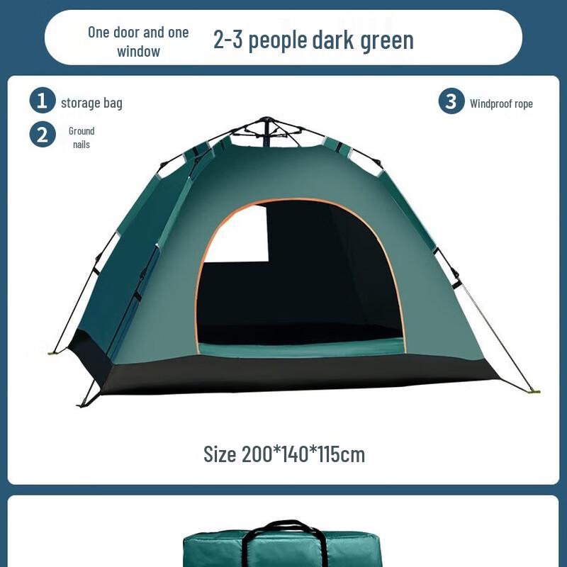 Portable Automatic Pop-Up Camping Tent