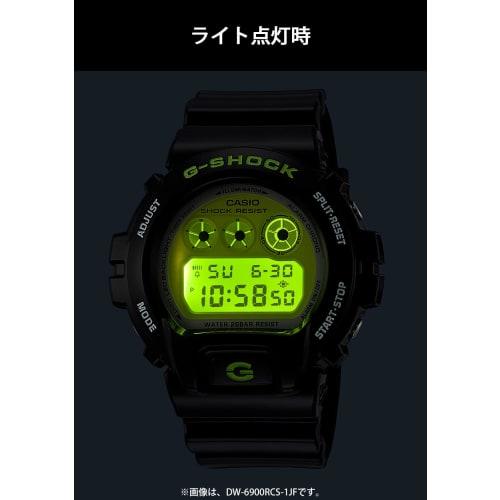 Часы Casio G-Shock CRAZY COLORS 2024 DW-6900RCS-1JF Мужские Черные