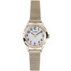 LCREA Women's Solar Watch, Made In Japan (RONDE/Silver & Gold, Mesh Strap/LC2001-TGPMGP)