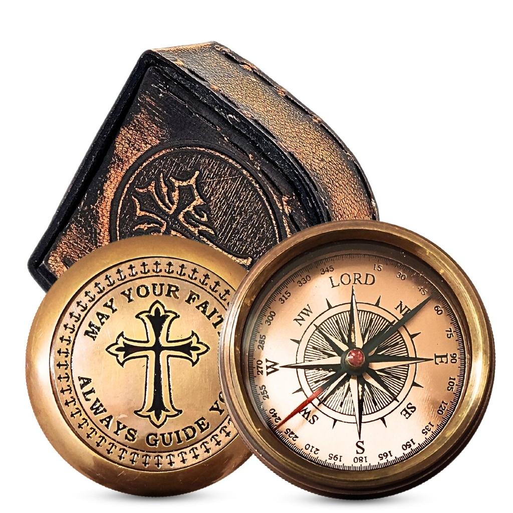 Рабочий компас, латунный компас, персонализированное ожерелье, подарок жениху, подарок на годовщину, подарок на день рождения, подарок шаферу