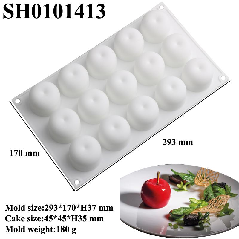 Формы для торта «Фруктовый мусс» Апельсин Яблоко Груша Манго Клубника Дуриан Дизайн Силиконовые формы для торта Инструменты для украшения десертов