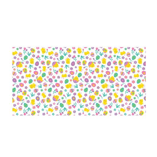 Пасхальная скатерть с принтом для домашнего декора, мягкая на ощупь мультяшная скатерть с принтом домашних животных и милыми животными