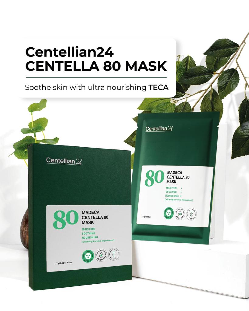 Centella 80 Mask Pack Madeca Centella 80 Mask Moisturizing Dry Skin Sensitive Skin High Moisturizing Skin Care Moisturizing Mask Pack [Centellian24]