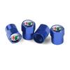 4PCS aluminium Car Badge Wheel PGY7U Tire Air Valve Caps Stem Cover  For Alfa Romeo Sportiva Stelvio Giulia 147 166 Auto accessories