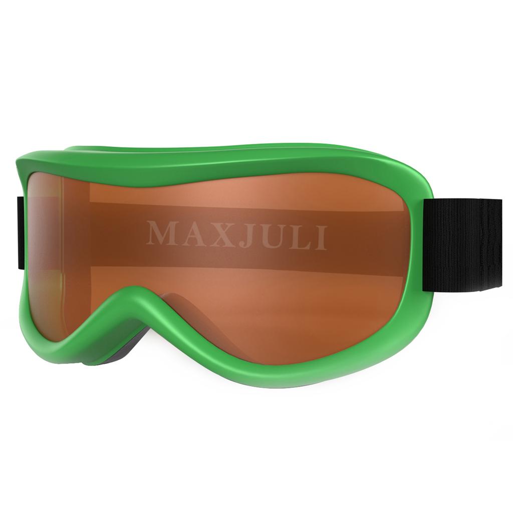 Лыжные очки MAXJULI - совместимые со шлемом очки для зимних видов спорта для детей от 0 до 4 лет с защитой UV400 4301
