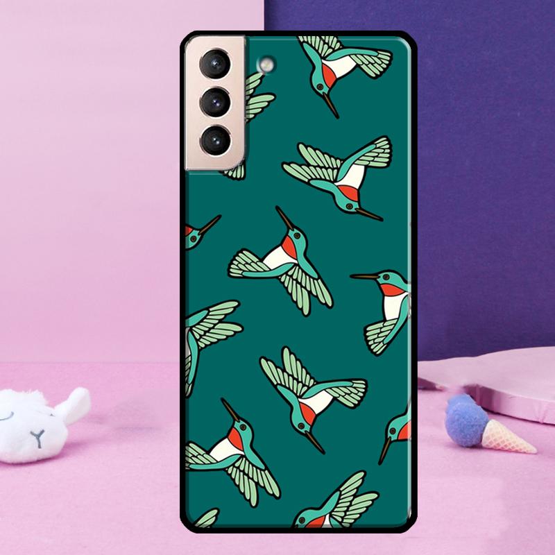 Чехол для телефона с колибри для Samsung Galaxy S25 Ultra S24 Ultra S9 S10 S20 S21 S22 Plus S23 S24 FE