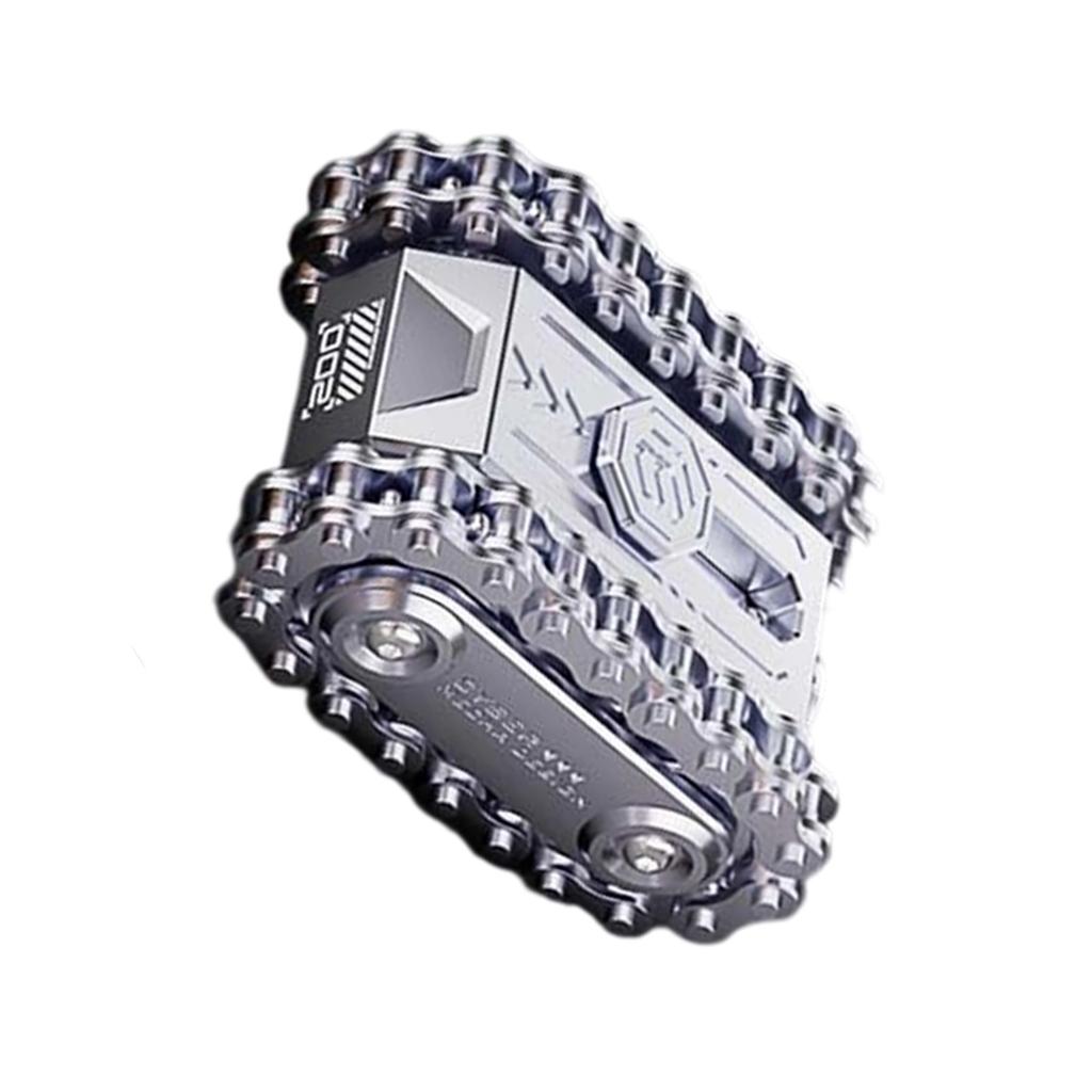 Вращающийся скользящий металлический спиннер-игрушка для снятия стресса и тревоги с портативным карманным дизайном