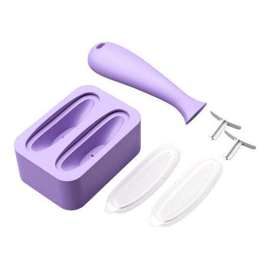 Ледяной ролик для лица и глаз Силиконовая форма для кубиков льда Многоразовый ледяной ролик для лица для ухода за кожей Инструменты для массажа лица