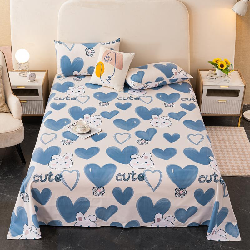 Черные цветы Простыня мультяшный цветочный постельный комплект для девочек женщин декор для спальни простыня 3 шт. полиэстеровые простыни с 2 наволочками