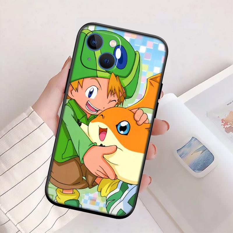 Angel D-Digimons New High-End Shell Phone Case for iPhone 16 15 14 13 12 Pro Max Plus Mini