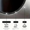 Tableware Drying Mat Soft Drain Pad Non-slip Super Absorbent Wear-resistant Coffee Machine Mat Kitchen Table HOME Decor