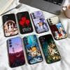 Чехол для телефона Аниме «Обещанный Неверленд» для Samsung Galaxy A73, A72, A71, A70, A53, A52, A51, Другие Мягкий Черный Корпус